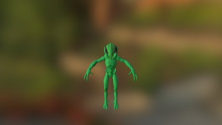 Aliens vs. Predator Predalien 3D Model