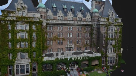 The empress hotel 3D Model