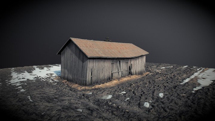 Old Barn 3D Model