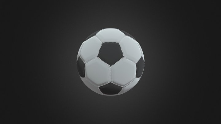 Soccer Ball 3D Model