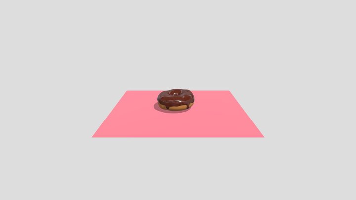 Donut Tutorial2.7.2 3D Model