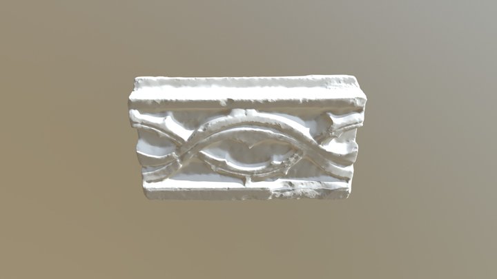 Louis Sullivan Terra Cotta Cornice Piece 3D Model