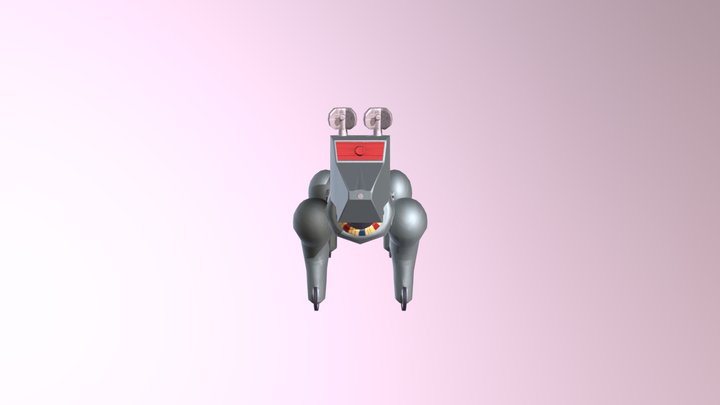 Altered Version of K9 from Doctor Who 3D Model