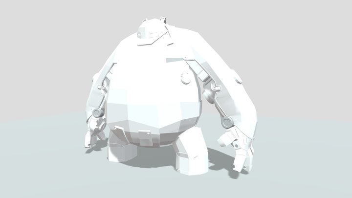 bear gragas 3D Model