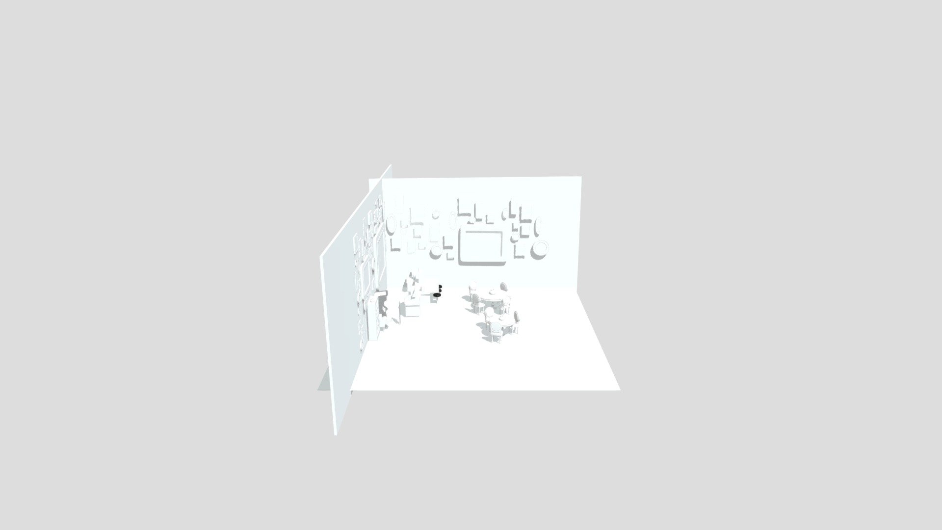 Cafe layout - 3D model by Syd3Ds (@sydneyrezzell) [ad83151] - Sketchfab