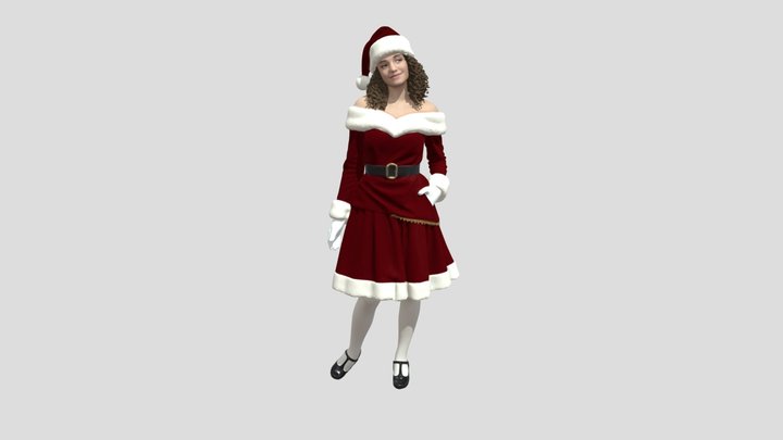 Santa Claus Costume – Kostenloses 3D-Modell STL