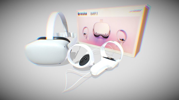 Oculus Quest 2 3D Model