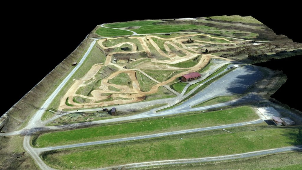 MSC Aufenau Motocross Rennstrecke — Sketchfab embed 3D viewer