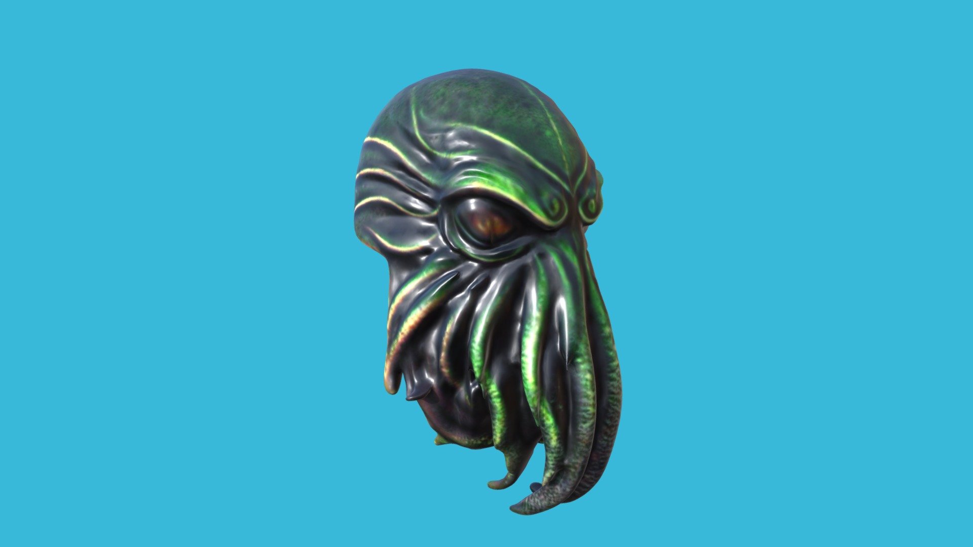 cthulhu mask - Download Free 3D model by vicente betoret ferrero ...