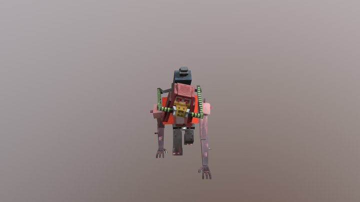 Lastcraft - Miner Mutant 3D Model