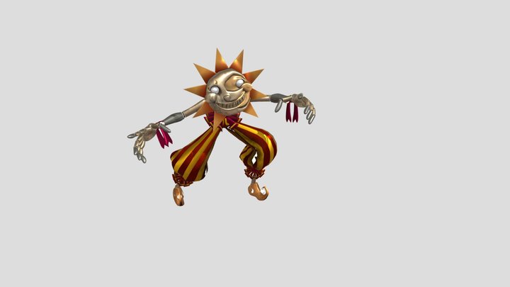 Sundrop-fnaf-9-security-breach 3D Model