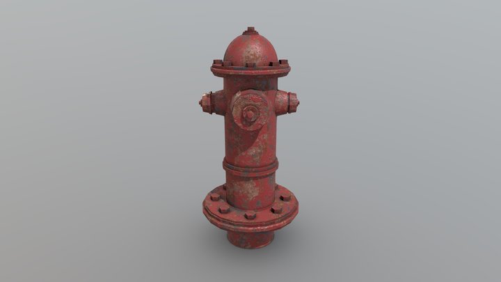 Fire Hydrant 3D Model
