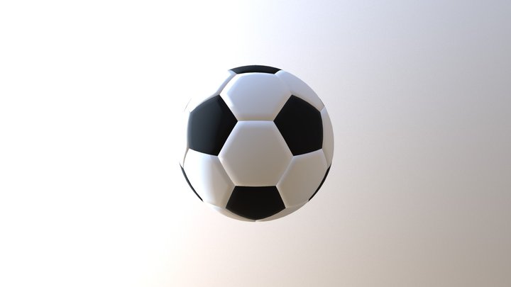 Soccerball 1 Fbx 3D Model