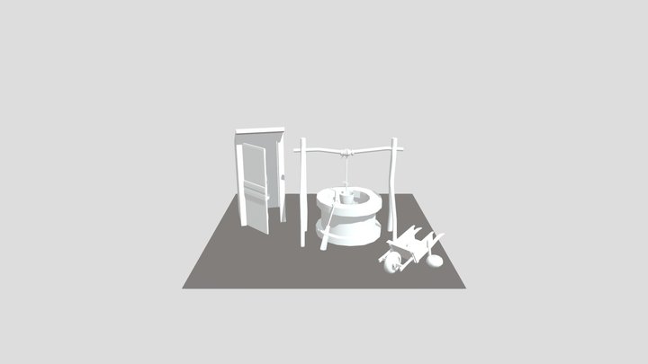 1ANIM08E_Declercq_Ariane_5FinishedProps 3D Model