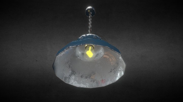 Industrial lamp – Free 3D Model STL