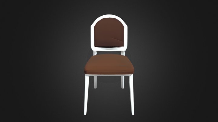 Cadeira Clássica Viena 3D Model