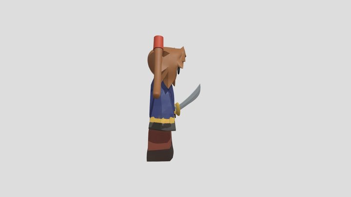 Alfie forsaken oc 3D Model