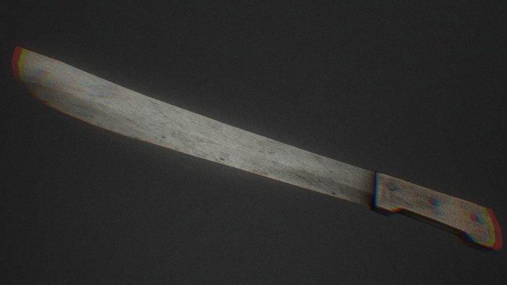 Machete 3D Model