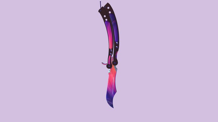 Butterfly Knife | Lite 3D Model