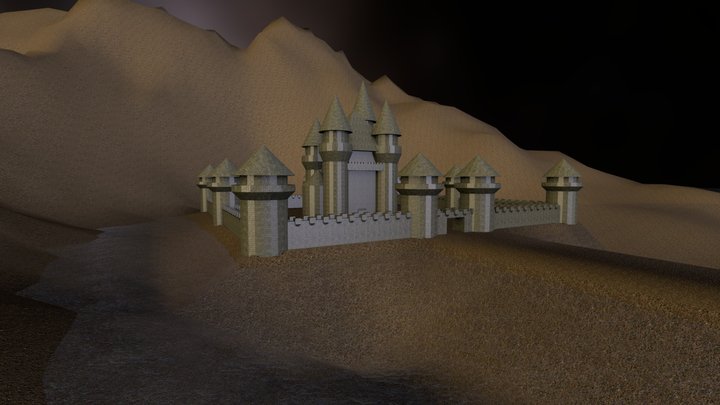 Les_01_kasteelV2 3D Model