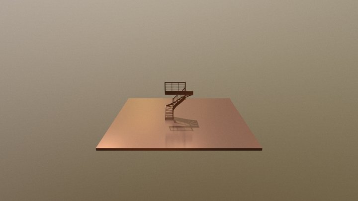 Schody-Q Lewandowski Tomek 3D Model