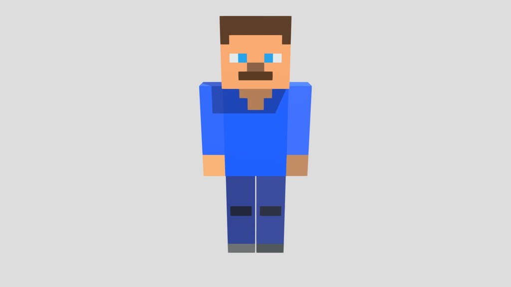 Steve Rigged Model