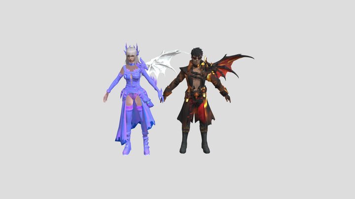 Inferno-rage-🌺🌸🌸🌸🌸🌸🌸elite-pass 3D Model