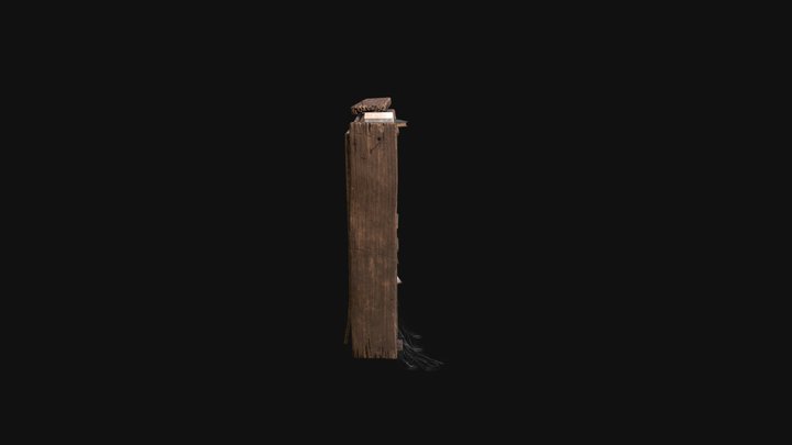 Bookshelve 3D Model