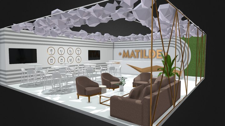 FS SALON 09 TERRAZA BAR 3D Model