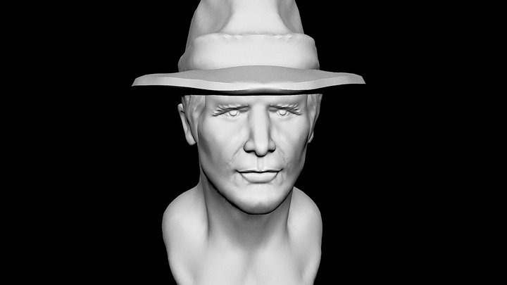 Harrison Ford ,Indiana Jones ,wip bust