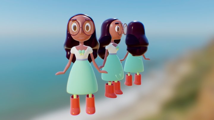 Connie WIP 3D Model