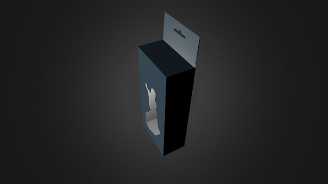 Box carton 3D Model