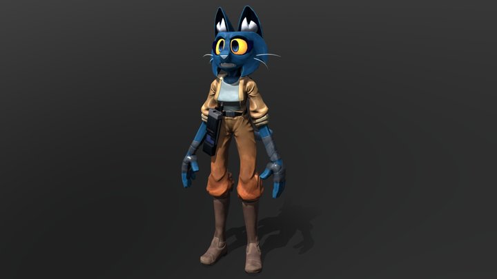 "Min" - CharacArtProd_Submission 3D Model