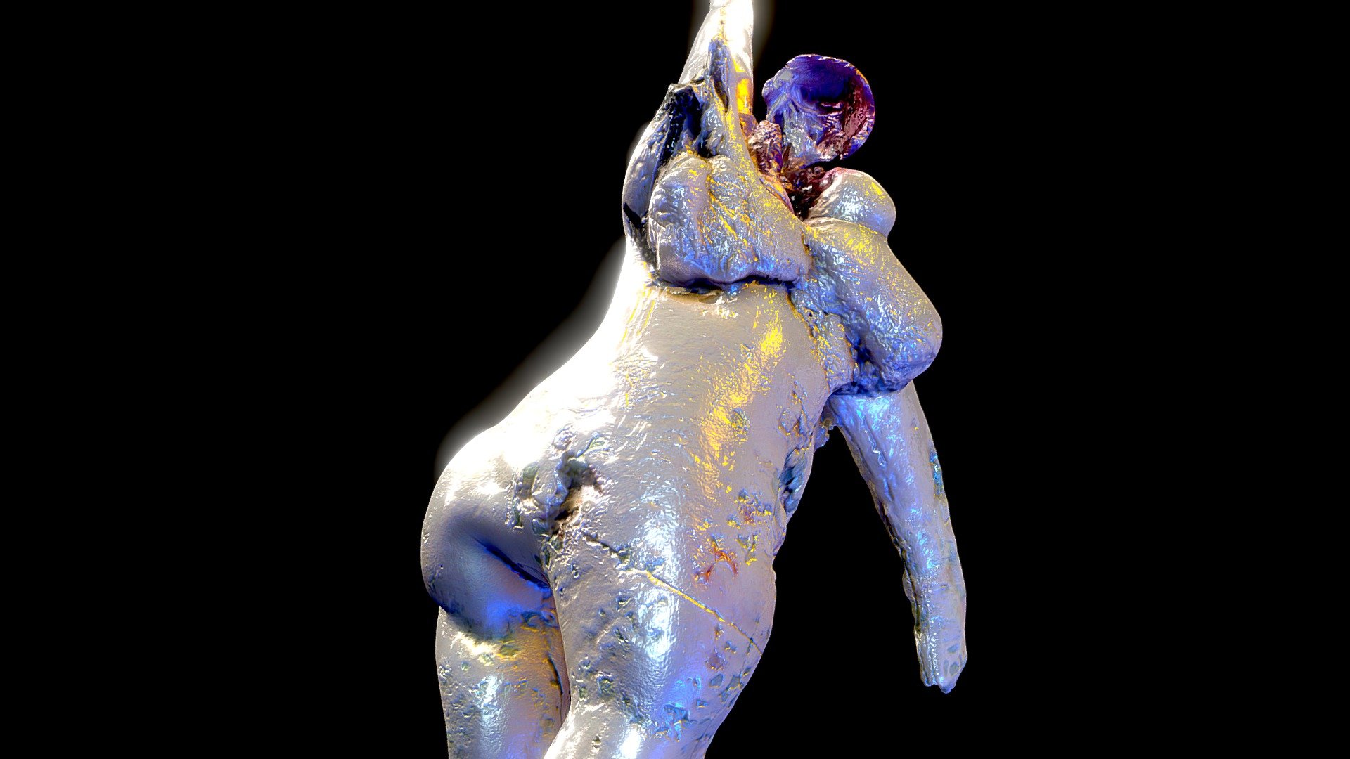 Gravity - Lying Figure | XARS Hyperobjekt 080121
