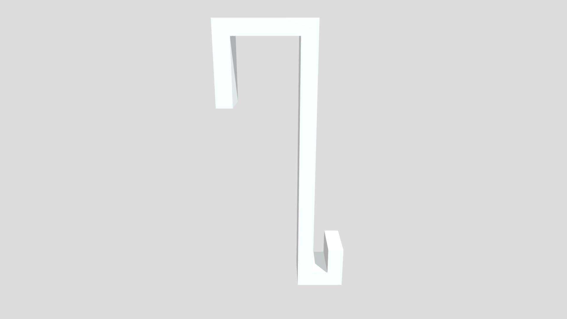 Ikea Shelf Hook V1 Download Free 3D model by atakegp [ad91297