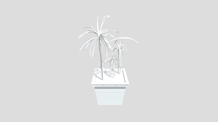 Planta-en-maceta 3D Model