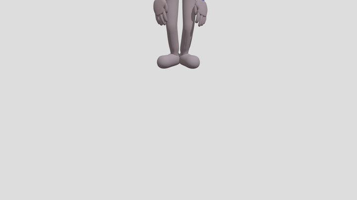Boneco Dançante 3D Model