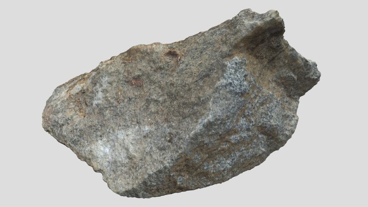 Granite Rock - 3D Scan - by Assets Poool 3D Model