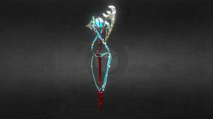 Staff 3D Model