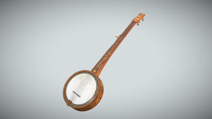 Teed Banjo 3D Model