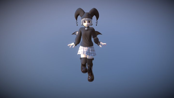 Ukagaka Mayura 3D Model