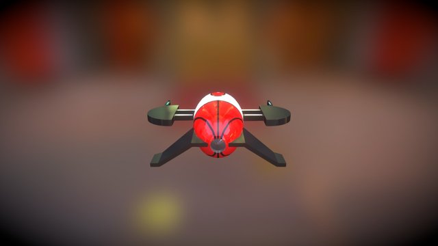 Spaceship 3D Model