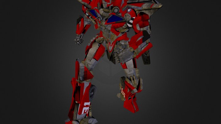 Transformers Movie Sentinel Prime 3D Model