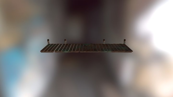 Front Piece Dock 3D Model