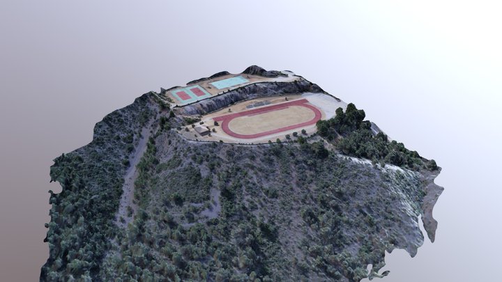 Polideportivo de Escalona 3D Model