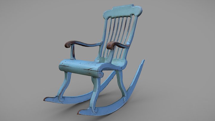 Rocking chair – Modello 3D gratuito STL