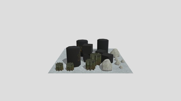 Small Diorama 3D Model