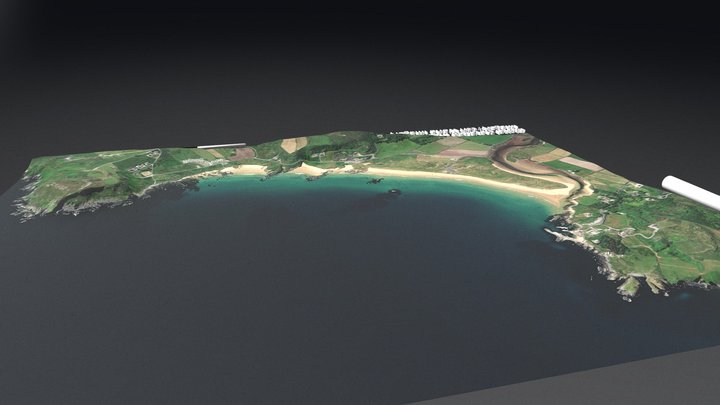 Culdaff Strand, Inishowen, Co. Donegal – Modelo 3D gratuito STL