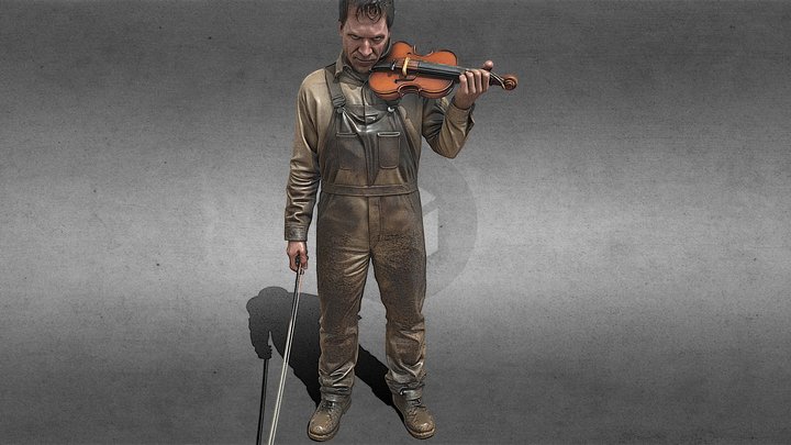 BugsViolin2 3D Model