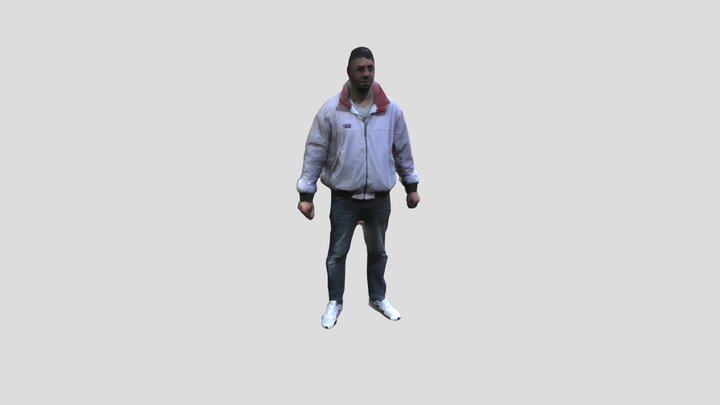 Human Pose T -Davo 3D Model